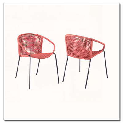 Ensemble de 2 chaises de salle à manger Quilla