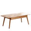 Table basse 39 po avec 2 tiroirs