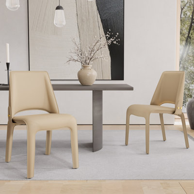 Saddle Leather Dining Chair
