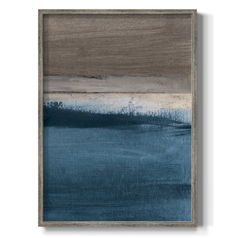 «Midnight Sky II», reproduction encadrée - bois massif, H 11 po x l 9 po