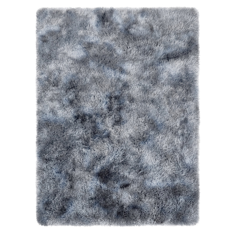 Fluffy Faux Cashmere Ombre Area Rug, Rectangle 200 x 280 cm