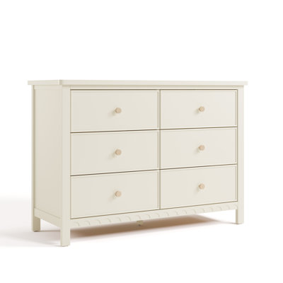 Sasha 6 Drawer Double Dresser