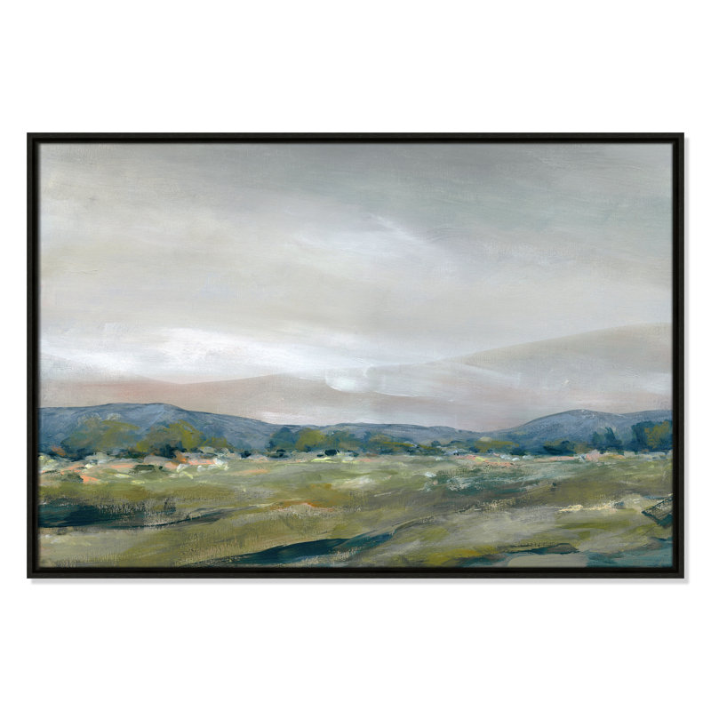 «The Spring Coulee Print» par Carol Robinson, Espresso, H 25,5 po x l 37,5 po