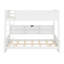 Lit superposé avec armoires de rangement et ports USB-1125167411-1125167410