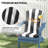 50" X 20" Patio Chair Cushion, Seat/Back Cushion For Adirondack Chair With Ties-1752589078-1752589072