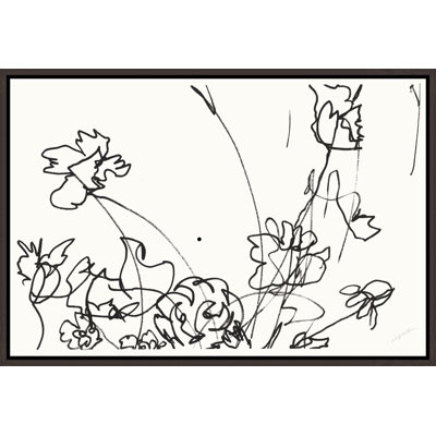 Chenille Floral III Print by Wendy Kleine