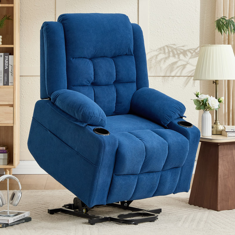 Fauteuil inclinable Power Lift avec massage et chaleur pour les personnes âgées, Calcaire