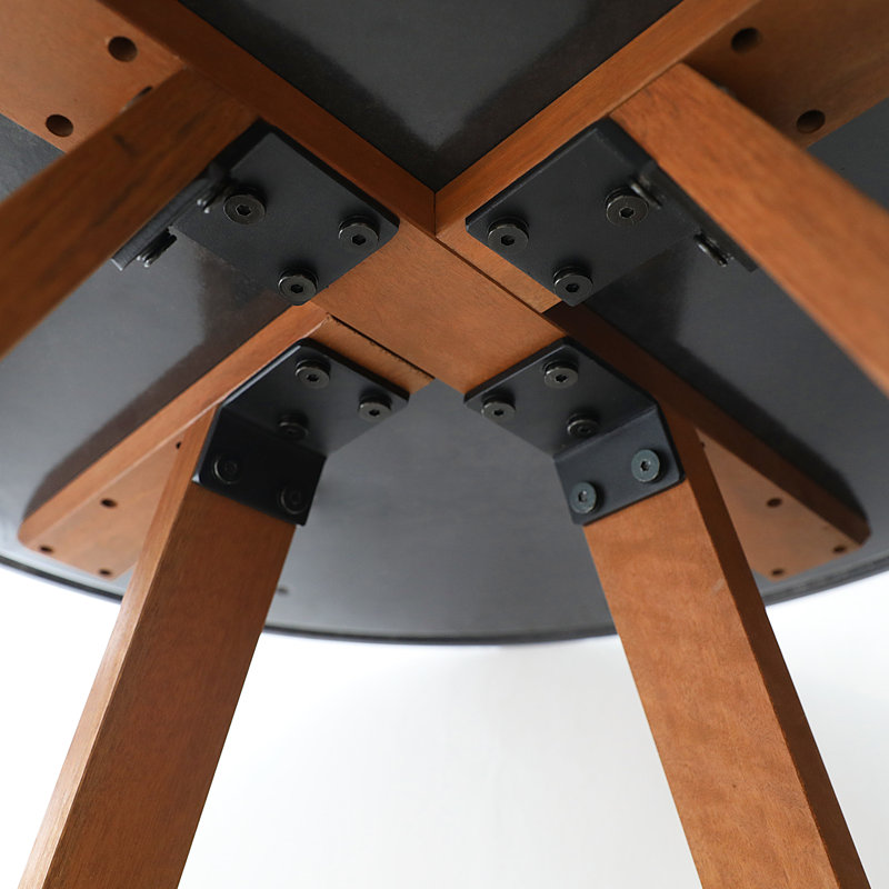 Table de salle à manger 36,02 "Bréhm, Noyer