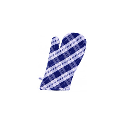 August Grove® Lovitz Plaid Cotton Oven Mitt Set