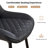 Faux Leather Upholstered Metal Dining Chair-1126935831