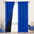 Deconovo 100 Percent Blackout with Liner Rod Pocket Curtain Panel Pair-75196919-75196905