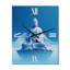 Blue Meditation Bouddha Méditation I - Très grandes horloges murales bouddhistes-714762453