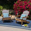 Chaise Adirondack pliante en bois massif Laffey-30618028