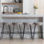 Tabouret de comptoir rembourré 26,97 po Kipten-1214027768