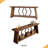 Industrail Style End Table,Sofa Table,Coffee Table
