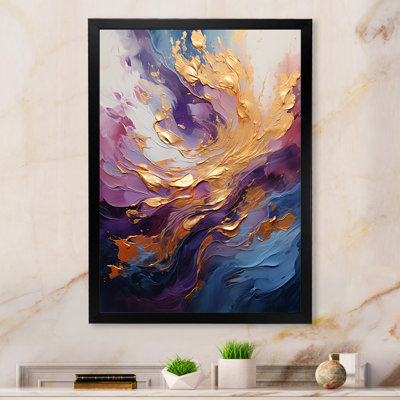 " Golden Fushia Surge I "