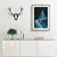 Oakland Bay Bridge in San Francisco 1 Piece Single Picture Frame Wall Art on MDF-56925468-56925465