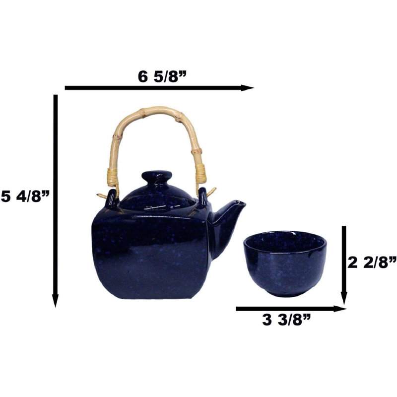 Ensemble de théière 32 oz avec 2 tasses à thé