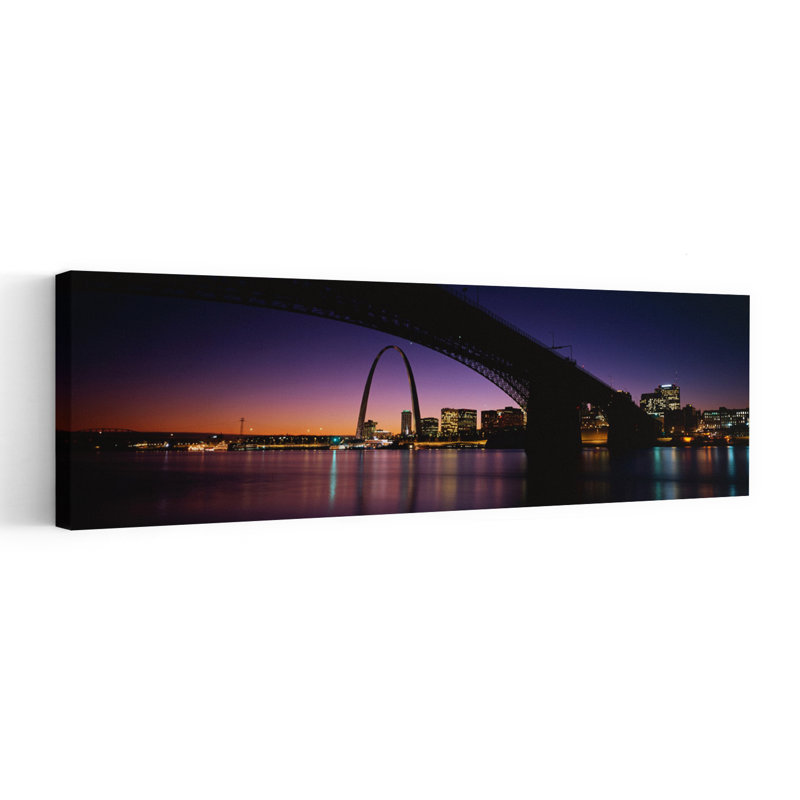St. Louis MO by J Sohm/VOA LLC - Wrapped Canvas Panoramic Print, 50.8 cm H x 152.4 cm W