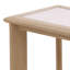 Keenan Mindi Wood End Table, Natural