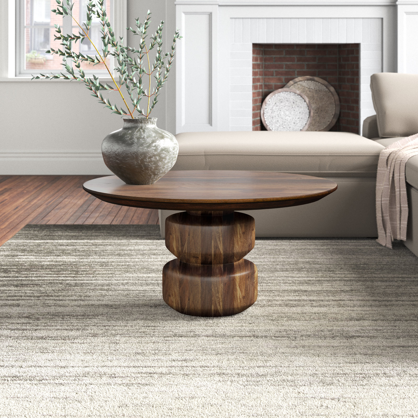 Rafaella Solid Wood Single Coffee Table