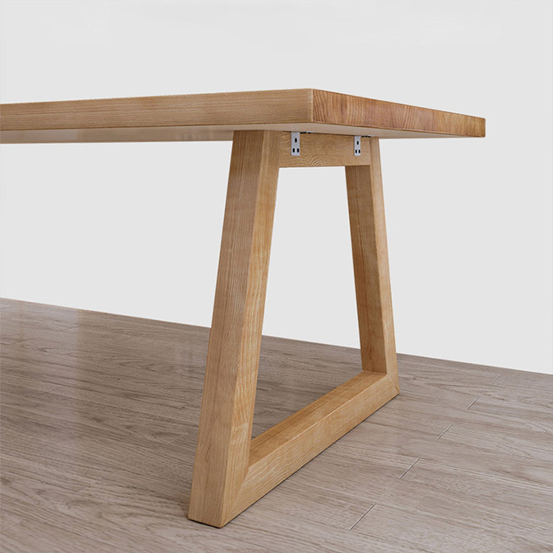 Ensemble de table de salle à manger pour 4 personnes Burlywood