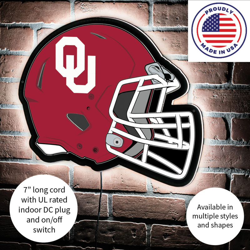 Enseigne murale NCAA Team, University d'Oklahoma
