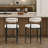 Velora Upholstered 25.8'' Counter Stool with Metal Frame (Set of 2)-121497068