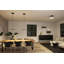 1 - Light Matte Black LED Pendant