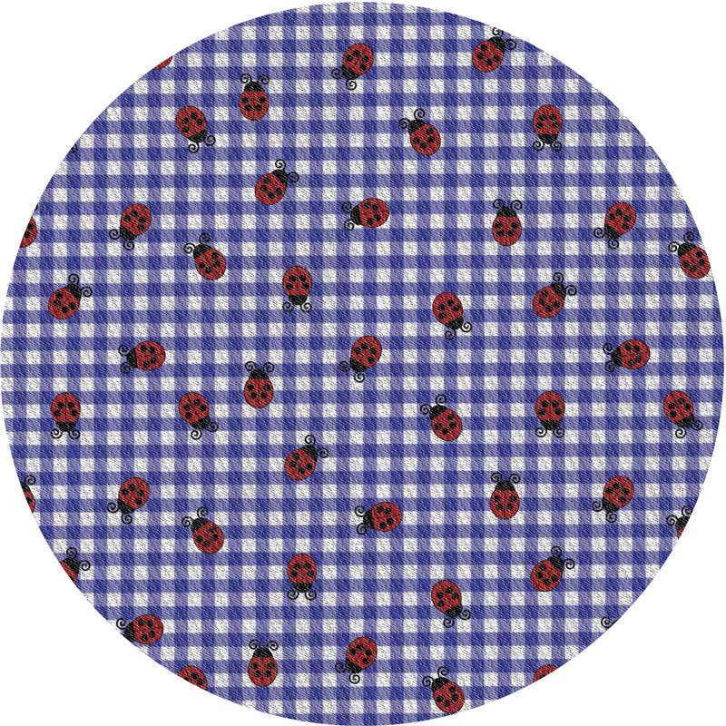 Tapis bleu Harmonsburg, Rond 6 pi