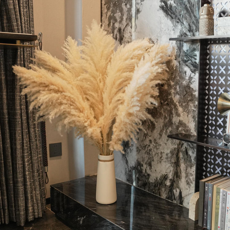 Elegant 40'' Tall Pampas Grass Arrangement for Floor Vases