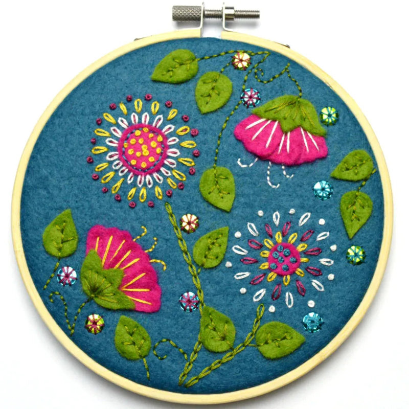 Ensemble de feutre pour fleurs tropicales APPTRO1O