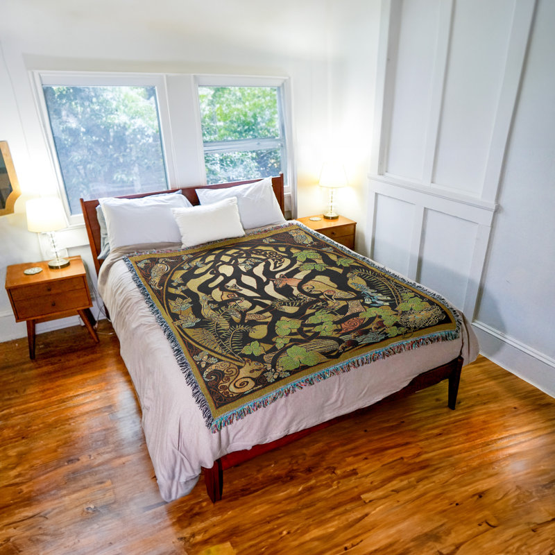 Pure Country Weavers You Shall Not Pass Blanket by Vincent HIE Tapestry Throw Woven from Cotton - (72x54)