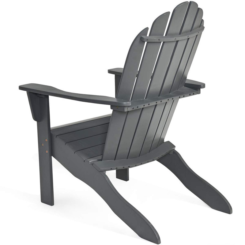 Adirondack House by the Sea Garden Chair, Grey