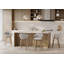 Tabouret de bar rotatif 26 po Mid-Century-1783811491