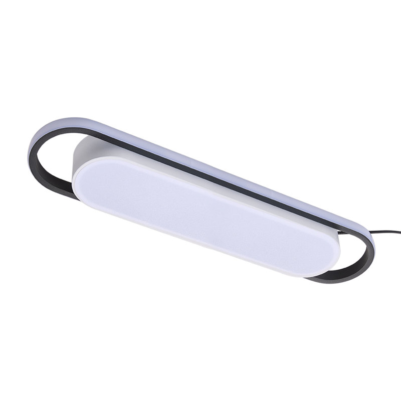 Acrylic LED Flush Mount, 48 W, 5" H x 80" W x 12" D