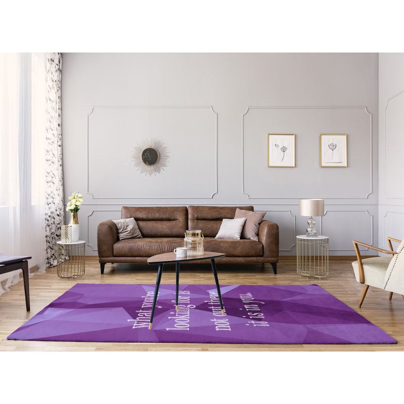 Tapis en chenille de polyester, Rectangle 8 pi x 10 pi