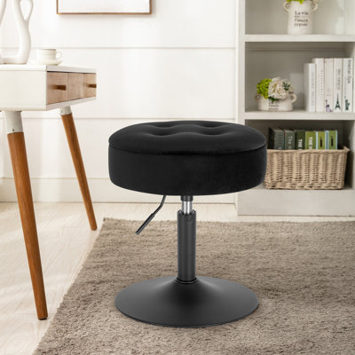 Lieven Adjustable Height Ergonomic Lab Stool with Removable Casters/Wheels