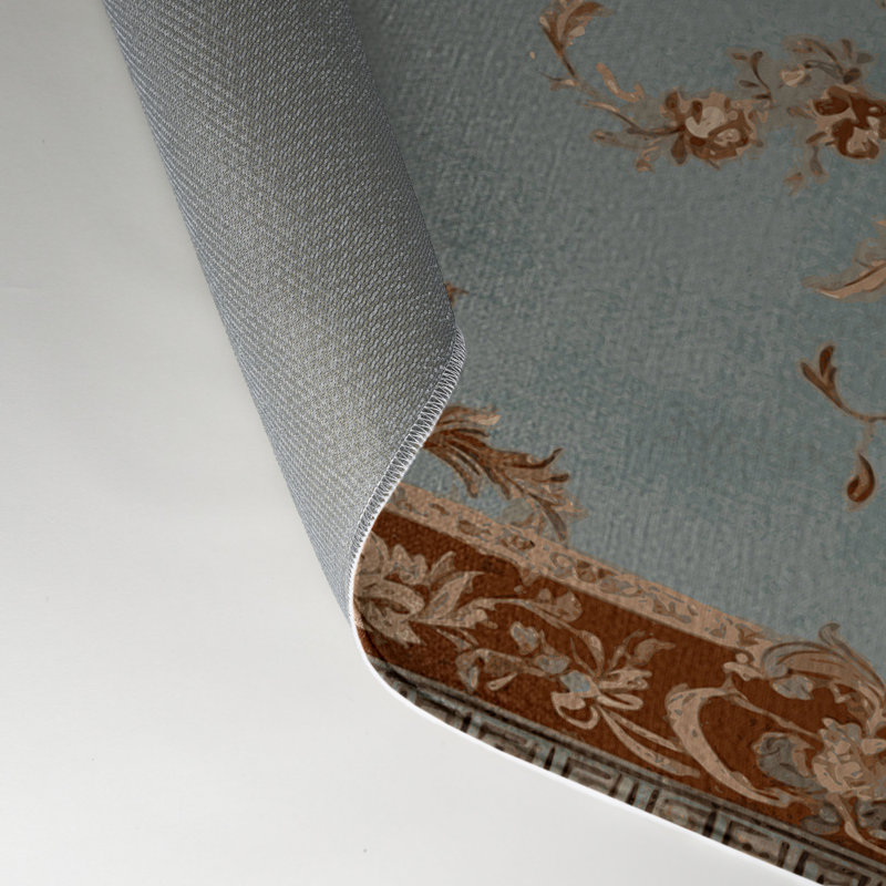 Tapis d'intérieur et d'extérieur gris français, Rectangulaire 3 pi x 5 pi