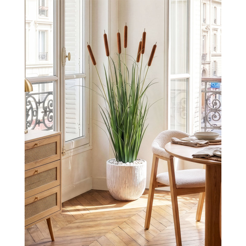 Artificial Plant BULRUSH 135 cm Green