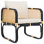 Chaise d'appoint avec coussin Breyanne-965780712