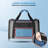 Cat Carrier For Large Cats 20 Lbs,Medium Cats Under 25 Lbs,2 Cats And Small Dogs With Unique Side Bag,Top Load Pet Carrier Soft-Sided Escape Proof With 4 Ventilated Windows