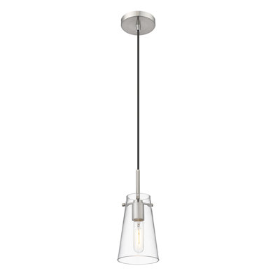 Luminaire suspendu conique à 1 lumière Wenka
