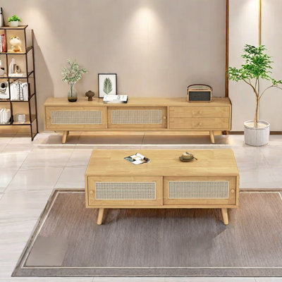 Sturdy TV stand and coffee table