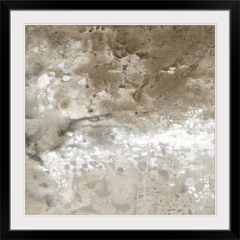 «Ochlocknee Earthen II» par Liz Jardine, impression, H 20" x l 20" x P 1", Cadre noir