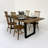 Walnut Solid Wood Dining Table-90971763