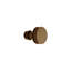 Carriage Bronze Round Knob-56414376