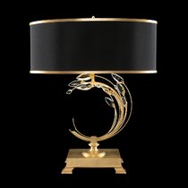 Crystal Laurel 31-Inch One Light Table Lamp  Fine Art Handcrafted Lighting  - Montreal Lighting & Hardware