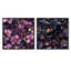Montelimar - Ensemble de 2 collages floraux carrés-101848226-101848232