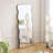 Tierone Wavy Metal Rectangle Full Length Mirror